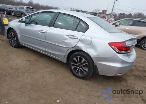 2013 Honda Civic Ex z USA, uszkodzony, nr VIN 2HGFB2F85DH532716